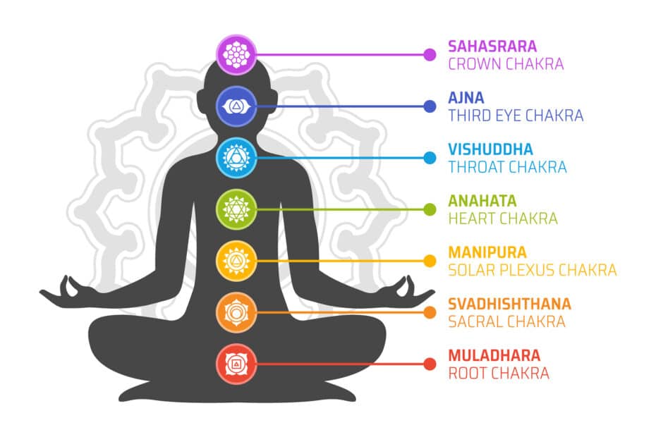 7 chakras - corps - yoga- centre d'énergies- albi